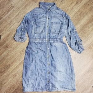 New York & Company Denim Dress
